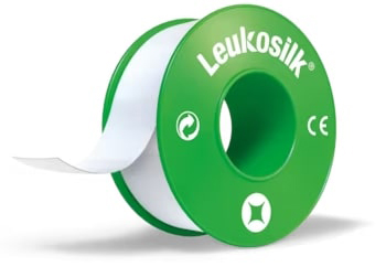 CEROTTO IN ROCCHETTO LEUKOSILK IPOALLERGENICO BIANCO 2,5X500 CM - FARMACIA33