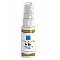 CELLFOOD MSM METIL SULFONIL METANO SOLUZIONE SALINA COLLOIDALE 30 ML - FARMACIA33