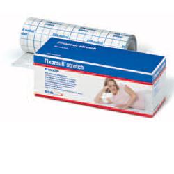 FASCIA AUTOADESIVA IPOALLERGENICA FISSAGGIO CATETERI FIXOMULL STRETCH. SUPPORTO IN POLIESTERE NON TESSUTO BIANCO, MASSA IN POLICARBONATO SENZA RESINE E GOMME NATURALI. 15X200CM - FARMACIA33