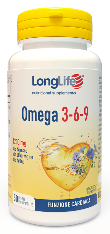 LONGLIFE OMEGA 3-6-9 50 PERLE FOTOPROTETTE - FARMACIA33