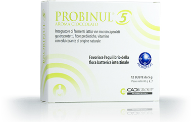 PROBINUL 5 12 BUSTINE 5 G AROMA CIOCCOLATO - FARMACIA33