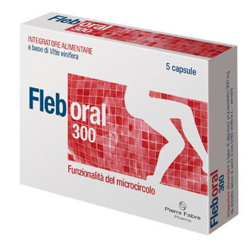 FLEBORAL 300 5 CAPSULE - FARMACIA33