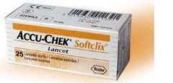 LANCETTE PUNGIDITO ACCU-CHEK SOFTCLIX 25 PEZZI - FARMACIA33