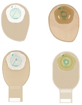 SACCA COLOSTOMIA FONDO CHIUSO COLORE BEIGE MISURA 15/75MM 30 PEZZI - FARMACIA33