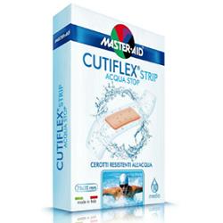 CEROTTO MASTER-AID CUTIFLEXMED STRIP TRASPARENTE IMPERMEABILE SUPPORTO IN POLIURETANO GRANDE 10 PEZZI - FARMACIA33