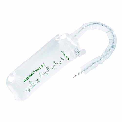 CATETERE NELATON MASCHILE AUTOLUBRIFICANTE ACTREEN GLYS IN PVC IDROFILO CH12 LUNGHEZZA 50 CM CON SACCA INTEGRATA 30 PEZZI - FARMACIA33