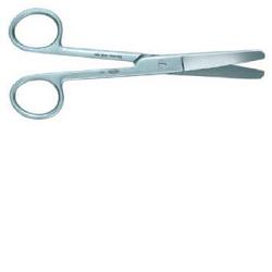 FORBICI RETTA PUNTA TONDA 14CM - FARMACIA33