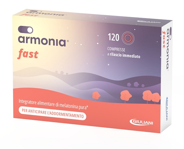 ARMONIA FAST 1 MG MELATONINA 120 COMPRESSE - FARMACIA33