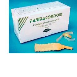 CATETERE ESTERNO MASCHILE DIAMETRO 30MM PRODOTTO IN PURO LATTICE NATURALE CON TUBICINO DI RACCORDO BUSTA CONTENENTE UN CATETERE ESTERNO E UN NASTRO BIADESIVO SCATOLA 30 PEZZI - FARMACIA33