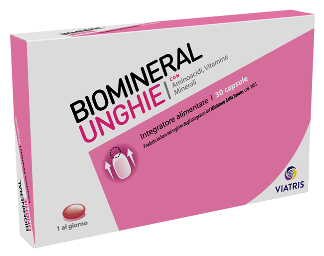 BIOMINERAL UNGHIE 30 CAPSULE - FARMACIA33