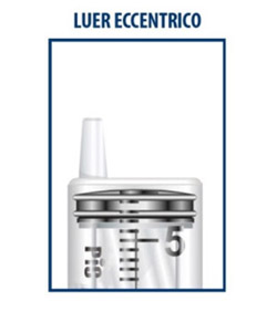 SIRINGA PIC 10 ML AGO GAUGE 21X1,5 CONO LUER ECCENTRICO 1 PEZZO - FARMACIA33
