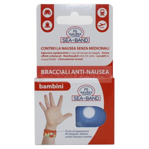 BRACCIALE ANTI NAUSEA PER BAMBINI P6 NAUSEA CONTROL 2 PEZZI - FARMACIA33