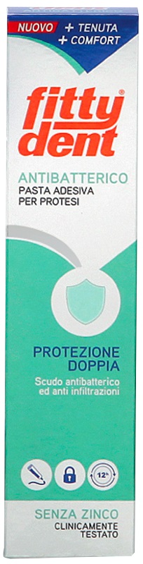 FITTYDENT ANTIBATTERICO PASTA ADESIVA DENTIERA NUOVA FORMULA40 G - FARMACIA33
