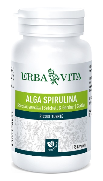ALGA SPIRULINA 125 TAVOLETTE 400 MG - FARMACIA33