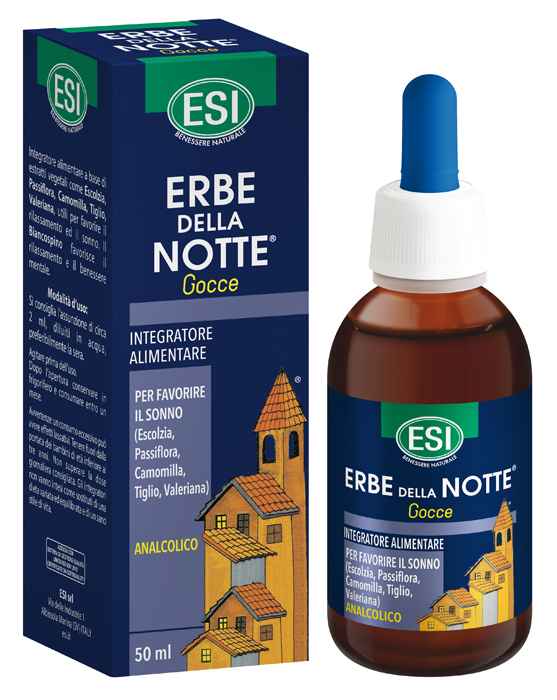 ESI ERBE DELLA NOTTE GOCCE ANALCOLICO 50 ML - FARMACIA33