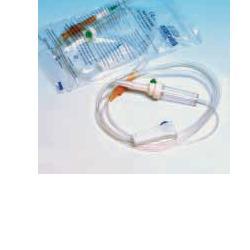 SET STERILE PER INFUSIONE IN MATERIALE ANALLERGICO CON PARA E ROLLER. CONFEZIONE SINGOLA - FARMACIA33