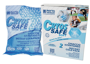 GHIACCIO ISTANTANEO CRYOS IN TESSUTO NON TESSUTO 18X13 CM 2 PEZZI - FARMACIA33