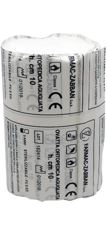 BENDA OVATTA AGUGLIATA 10X400 CM 1 PEZZO - FARMACIA33
