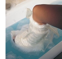 ACQUASTOP AVANBRACCIO COPERTURA RIUTILIZZABILE PER LA PROTEZIONE, DURANTE LA DOCCIA O IL BAGNO, DEGLI ARTI CON GESSI E BENDAGGI - FARMACIA33