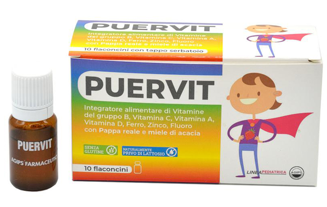 PUERVIT 10 FLACONCINI 10 ML - FARMACIA33