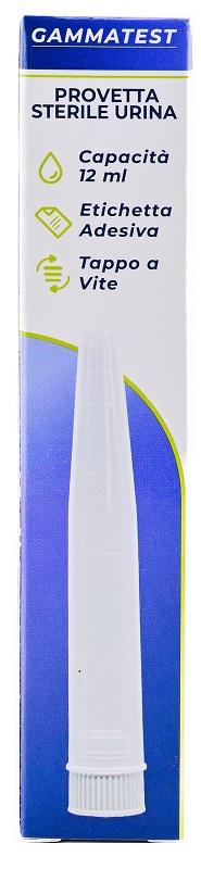 PROVETTA STERILE PER URINA 12ML - FARMACIA33