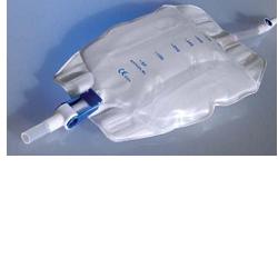 SACCA RACCOGLI URINA DA GAMBA PER INCONTINENZA IN PVC 750 ML RIVESTITA TUBO RACCORDO DIRITTO 30 CM+RUBINETTO SCARICO+VALVOLA ANTIREFLUSSO+2 FASCE RIVESTITE SILICONE 30 PEZZI - FARMACIA33