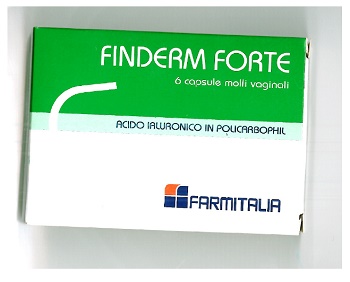 FINDERM FORTE CAPSULE MOLLI VAGINALI CONFEZIONE DA 6 PEZZI - FARMACIA33
