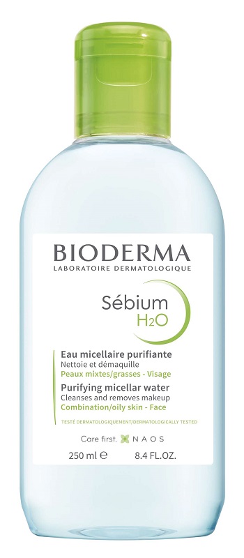 SEBIUM H2O ACQUA MICELLARE DETERGENTE PURIFICANTE 250 ML - FARMACIA33