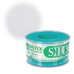 CEROTTO ROCCHETTO PRONTEX SILK SETA 2,5X500 CM - FARMACIA33