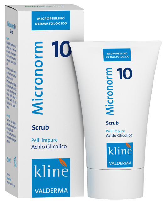 MICRONORM SCRUB 10 PEELING 75 ML - FARMACIA33