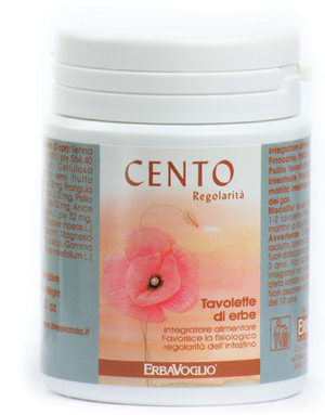 CENTO LASSATIVO ERBE 100 TAVOLETTE - FARMACIA33