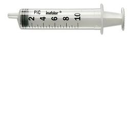 SIRINGA PIC MONOUSO STERILE SENZA AGO CAPACITA' 5ML 1 PEZZO - FARMACIA33