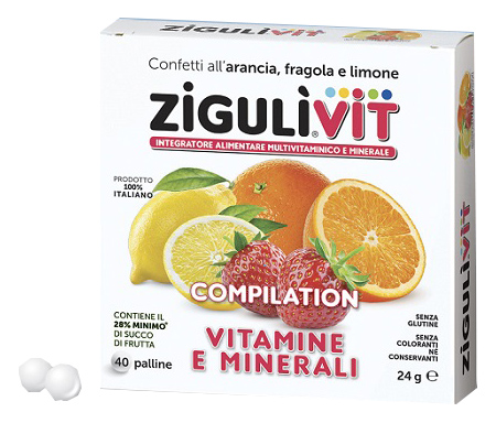 ZIGULI VIT COMPILATION 40 CONFETTI - FARMACIA33