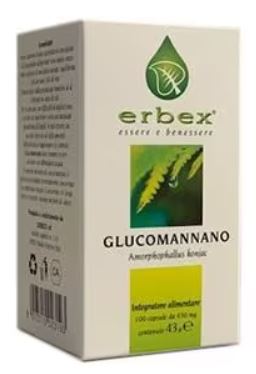 GLUCOMANNANO 100 CAPSULE 430MG - FARMACIA33