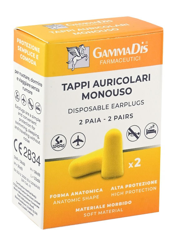 TAPPO AURICOLARE EAR GOMMAPIUMA 4 PEZZI - FARMACIA33