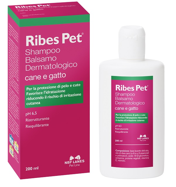 RIBES PET SHAMPOO BALSAMO FLACONE 200 ML - FARMACIA33