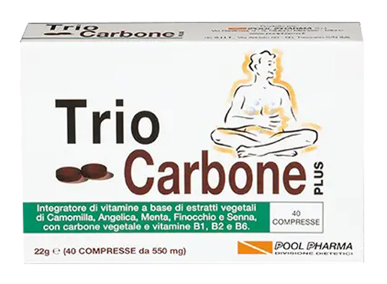 TRIOCARBONE PLUS 40 COMPRESSE - FARMACIA33