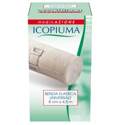 ICOPIUMA BENDA ELASTICA UNIVERSALE 8X450 CM - FARMACIA33