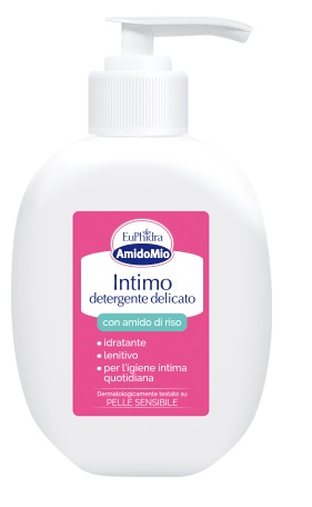 EUPHIDRA AMIDOMIO INTIMO DETERGENTE DELICATO AMIDO DI RISO NUTRIENTE E LENITIVO 200 ML - FARMACIA33