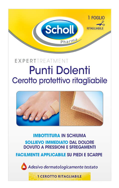 CEROTTO RITAGLIABILE DOPPIO SPESSORE PER CALLI E DURONI 1 PEZZP - FARMACIA33
