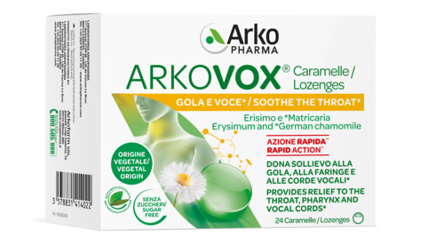 ARKOVOX MENTA/EUCALIPTO 24 CARAMELLE - FARMACIA33