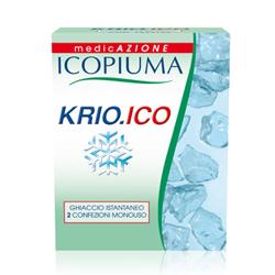GHIACCIO ISTANTANEO MONOUSO ICOPIUMA KRIO 2 BUSTE - FARMACIA33