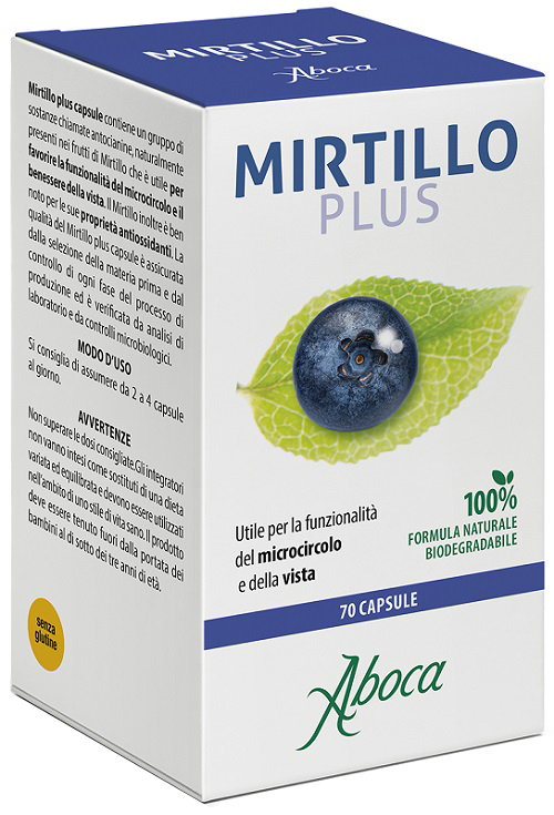 MIRTILLO PLUS 70 CAPSULE - FARMACIA33