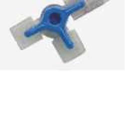 RUBINETTO A 3 VIE DELTA 3W WHITE CONNETTORI LUER LOCK GIREVOLI 1 PEZZO - FARMACIA33
