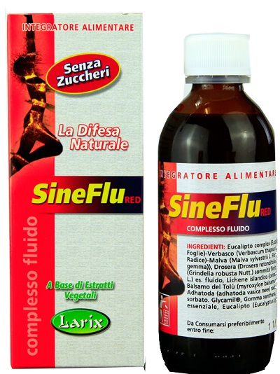 SINEFLU RED SENZA ZUCCHERO COMPLESSO FLUIDO - FARMACIA33