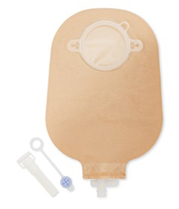 SACCA PER UROSTOMIA DANSAC NOVA 2 ANATOMICA TRASPARENTE MIDI CON RUBINETTO DI CHIUSURA DI SICUREZZA 55MM 10 PEZZI + 1 ADATTATORE E 10 TAPPINI ESTERNI - FARMACIA33