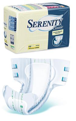 PANNOLONE PER INCONTINENZA A MUTANDINA SERENITY CLASSIC FORMATO SUPER TAGLIA LARGE 30 PEZZI - FARMACIA33