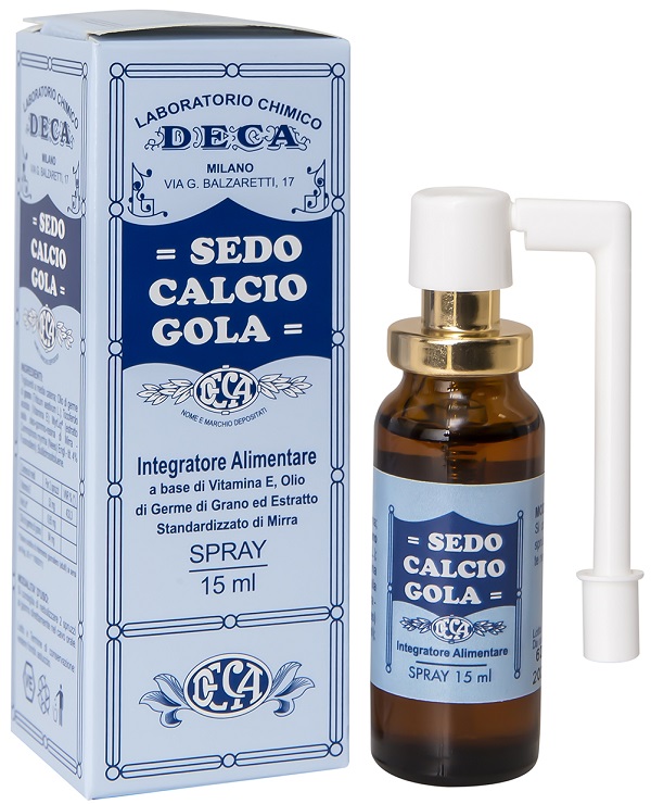 SEDO CALCIO GOLA SPRAY 15 ML - FARMACIA33