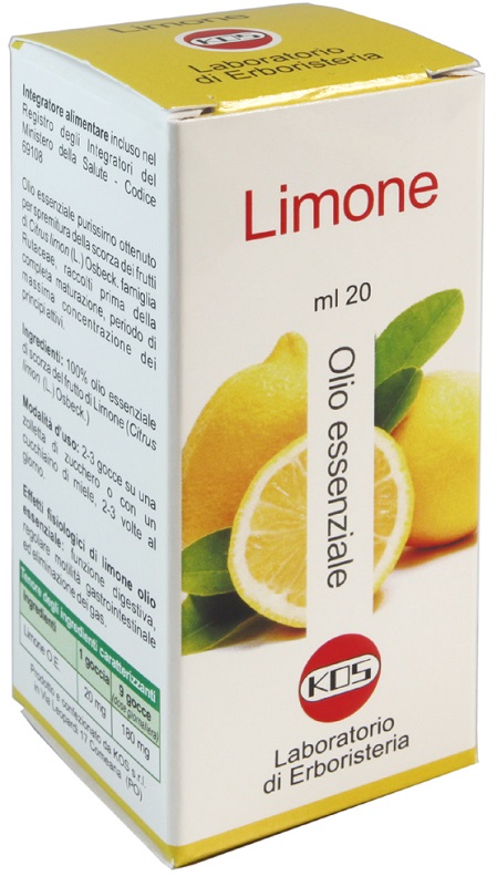 LIMONE OLIO ESSENZIALE 20 ML - FARMACIA33
