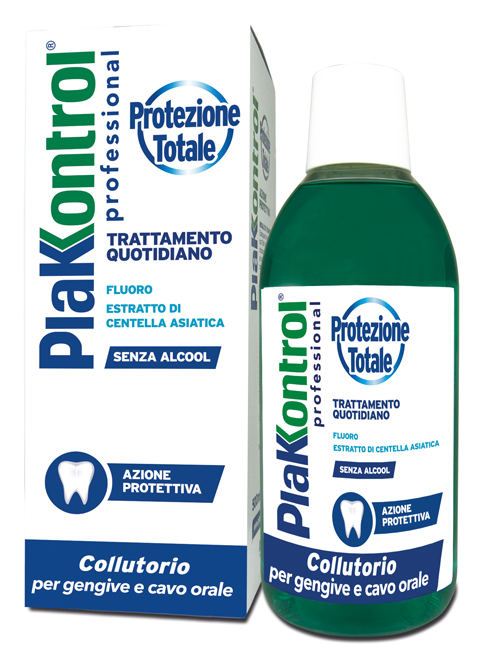 PLAKKONTROL PROTEZIONE TOTALE COLLUTORIO 500 ML - FARMACIA33